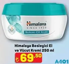 HİMALAYA BESLEYİCİ EL VE VÜCUT KREMİ 250 ML fiyat ve kampanya bilgisi